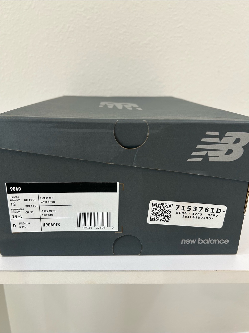New Balance Abzorb Mode De Vie Grey Blue Athletic Sneaker, Men’s Size 13 - Picture 9 of 10
